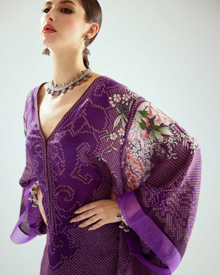 Rajdeep Ranawat-Olivia Purple Kaftan Dress-INDIASPOPUP.COM