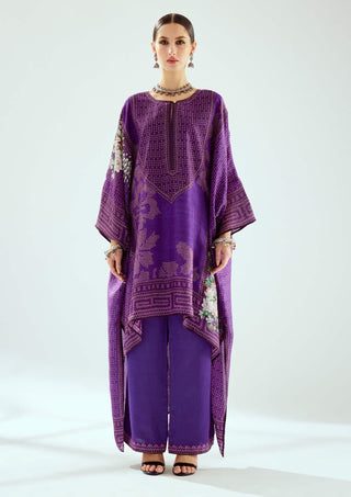 Rajdeep Ranawat-Paloma Purple Palazzo And Kaftan-INDIASPOPUP.COM