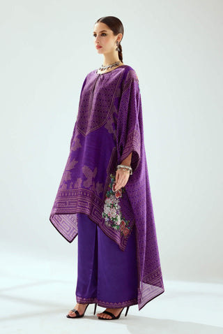 Rajdeep Ranawat-Paloma Purple Palazzo And Kaftan-INDIASPOPUP.COM