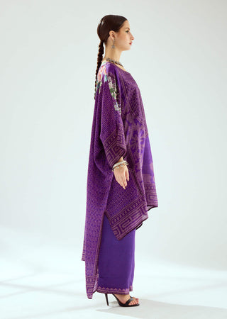 Rajdeep Ranawat-Hibika Purple Silk Kaftan-INDIASPOPUP.COM