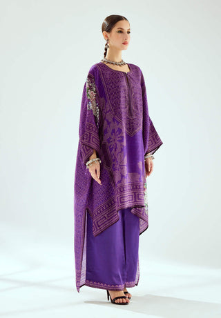 Rajdeep Ranawat-Paloma Purple Palazzo And Kaftan-INDIASPOPUP.COM