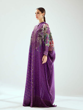 Rajdeep Ranawat-Dakota Purple Boxy Kaftan-INDIASPOPUP.COM