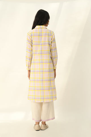 Pinetorum ivoey check tunic