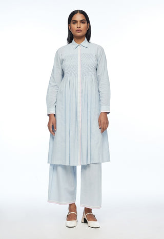 Mollis smocking tunic