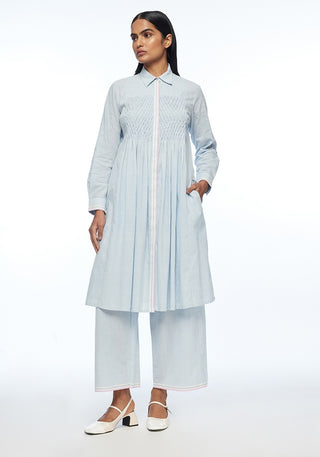 Mollis smocking tunic