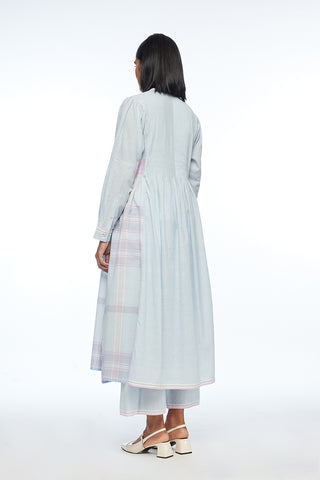 Nutkana patchwork tunic dress