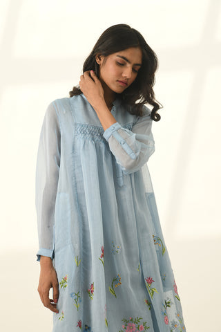 Altissimo blue tunic dress