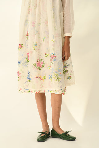 Altissimo ivory tunic dress