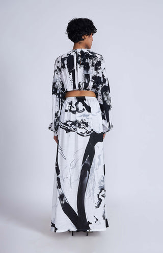 Advait-Yuki A-Line Skirt-INDIASPOPUP.COM