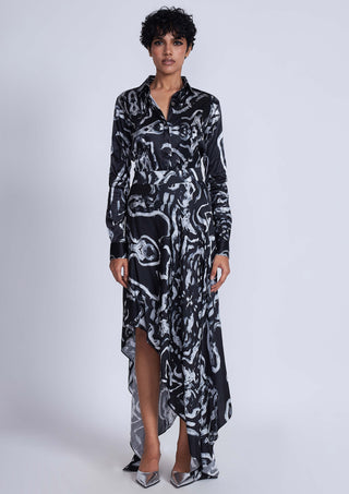 Advait-Toru Handkerchief Skirt-INDIASPOPUP.COM