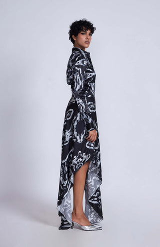 Advait-Toru Handkerchief Skirt-INDIASPOPUP.COM