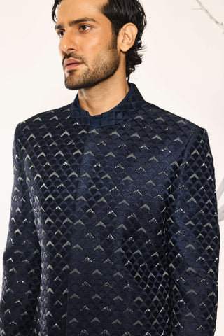 Nebula line indo western jacket and pants