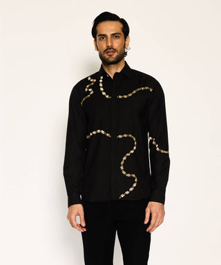 Orion black line shirt
