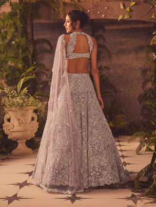 Arienna mauve lehenga set