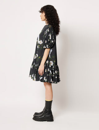 Two Point Two-Black Printed Aiko Dress-INDIASPOPUP.COM