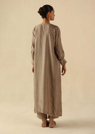 Saaz gold phiran and pants