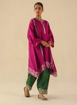 Arzoo fuchsia kurta set