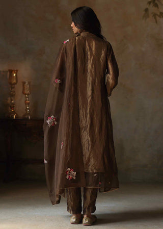 Begum Pret-Ayat Gold Kurta Set-INDIASPOPUP.COM
