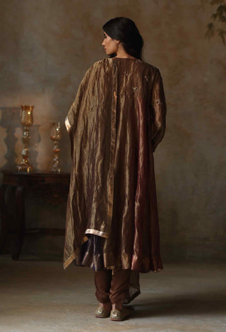 Begum Pret-Saanjh Zari Kurta Set-INDIASPOPUP.COM