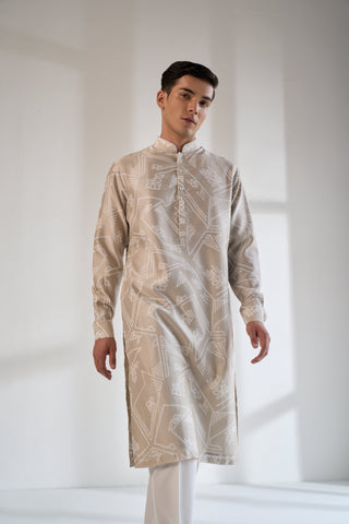 London fog clasic cut printed kurta set