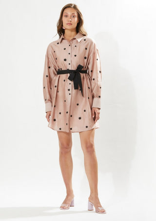 Meadow-Celeste Shirt Dress-INDIASPOPUP.COM