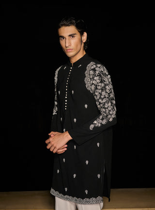 Zypher black kurta and pants