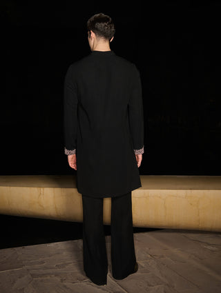 Stride black kurta and pants