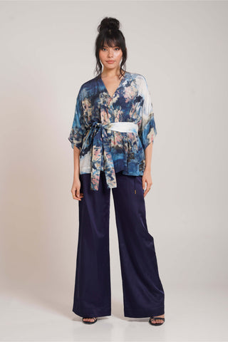 Nuri wrap top and pants