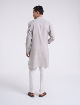 London fog classic cotton silk kurta set