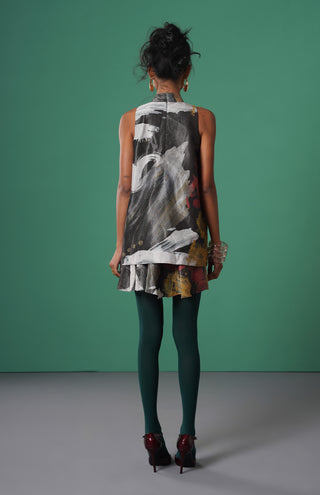 Ecru Short Dress by Advait available on Indiaspopup