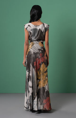Ecru Maxi Dress by Advait available on Indiaspopup