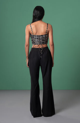 Sumi Embroidered Corset by Advait available on Indiaspopup