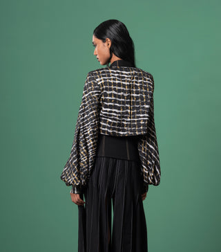 Sumi Black Top by Advait available on Indiaspopup