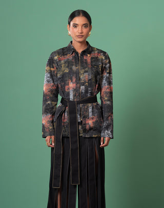 Kagé Belted Top by Advait available on Indiaspopup