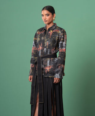 Kagé Belted Top by Advait available on Indiaspopup