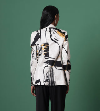 Beru Embroidered Blazer by Advait available on Indiaspopup