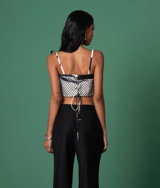 Beru Embroidered Corset by Advait available on Indiaspopup