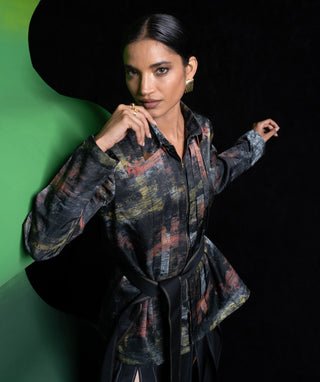 Kagé Belted Top by Advait available on Indiaspopup
