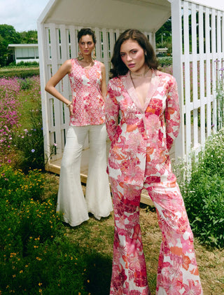 Della ivory blazer and pants