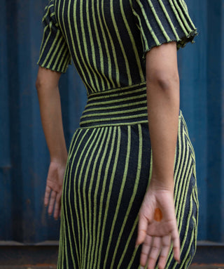 Meko Studio-Blue Green Nora Dress-INDIASPOPUP.COM