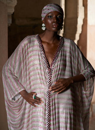 Osira pink kaftan set