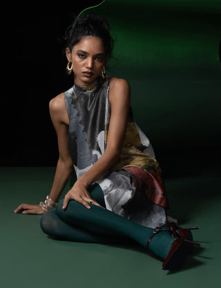 Ecru Short Dress by Advait available on Indiaspopup