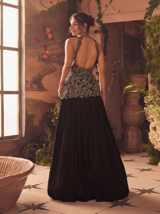 Eliana black gown