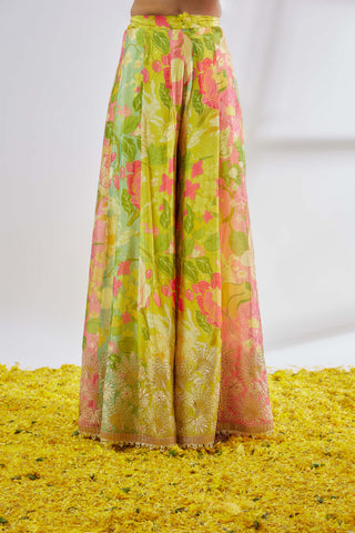 Jaanvi Multicolor Sharara Set by Gopi Vaid available on Indiaspopup