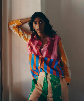 Long Beach Shirt And Shorts by Studio Rigu available on Indiaspopup.com