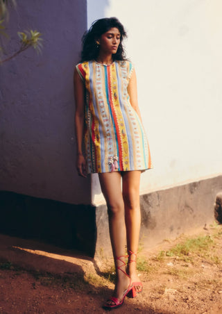 Sea Shell Mini Dress by Studio Rigu available on Indiaspopup.com