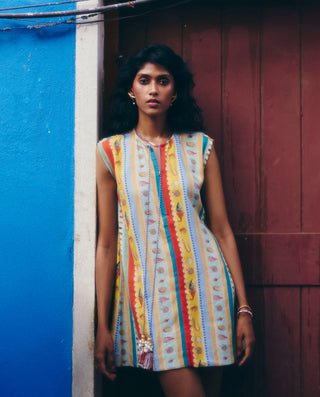 Sea Shell Mini Dress by Studio Rigu available on Indiaspopup.com