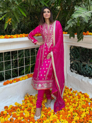 Gopi Vaid-Golconda Aarohi Anarkali Set-INDIASPOPUP.COM