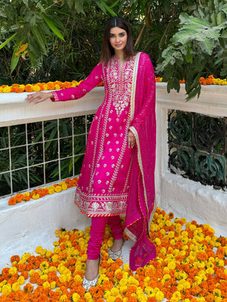 Gopi Vaid-Golconda Aarohi Anarkali Set-INDIASPOPUP.COM