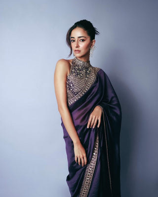 Baigani classic sari and blouse
